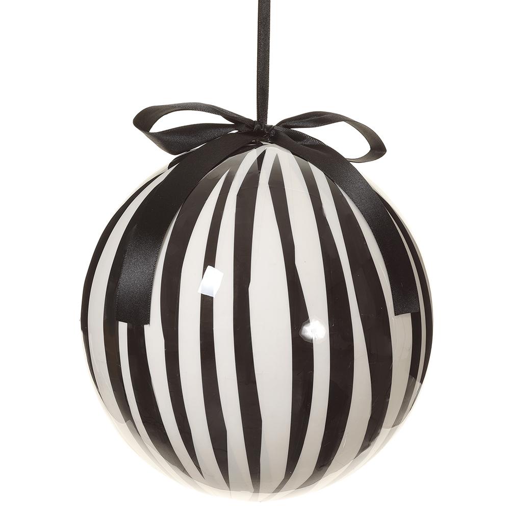 Royal Easter - Black & White Ball Ornament