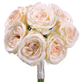 11" Rose Bouquet  Cream / Blush