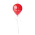 Cupid's Valentine 	- 8" Be My Valentine PVC Balloon Decor