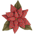 Christmas Carousel Collection - 18" Poinsettia Pillow