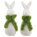 7" Bunny with Mossy Bow - SET OF 2