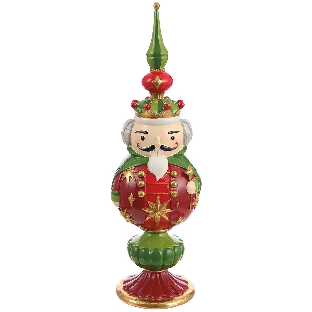 Christmas Carousel Collection - 13" Nutcracker Finial