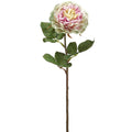 21.25" Cream / Lavender Rose Spray