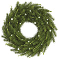 16" Pearl Pine Wreath