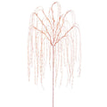69" Glittered Willow Hanging Spray