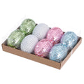 8" Mosaic Egg Ornament - SET OF 8