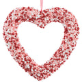 Cupids Valentine - 9.5" Glittered Heart Ornament