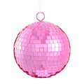 Cupids Valentine -  6" Disco Ball Ornament Pink