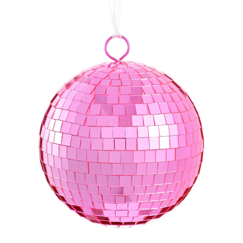 Cupids Valentine -  6" Disco Ball Ornament Pink