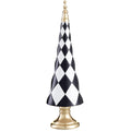 Royal Easter - 16" Black & White Topiary