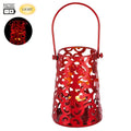 Valentine's Day - 4.5" Battery Operated Metal Cutout Candleholder