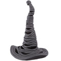 17" Battery Operated Witch's Hat With Light Black