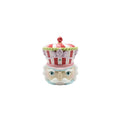 Santa's Sweet Shoppe Collection - 10" Ceramic Nutcracker Head Cookie Jar