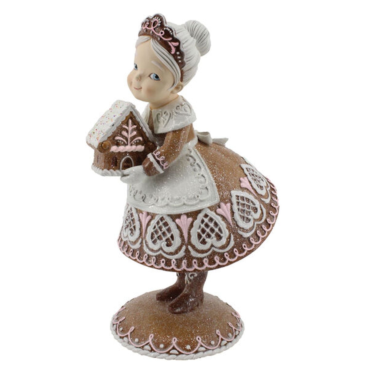 Gingerbread Mrs Claus With Dessert
