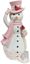 18" CANDY SNOWMAN With Cardinals