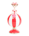 Cupids Valentine - 10.5" RESIN VALENTINE GIRL HOLDING HEART