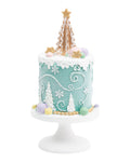 Santa's Sweet Shoppe Collection - 12.5" Resin Candy Christmas Cake Decor