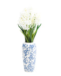 27" Potted Faux Hyacinth Arrangement
