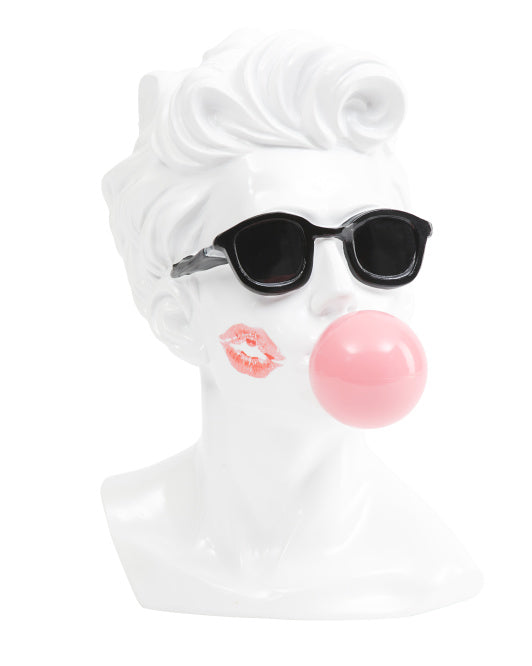 Cupid's Valentine - 12" Bust Blowing Bubble