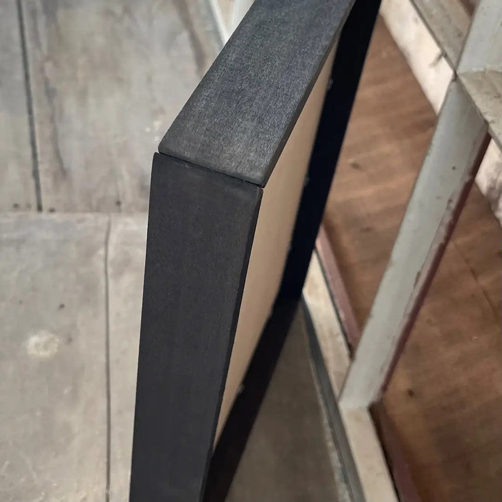 18x24 PUMPKIN HEAD WITCH - BOXWOOD FRAME