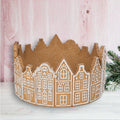 Gingerbread Village 10.5-Inch Gingerbread Houses Container