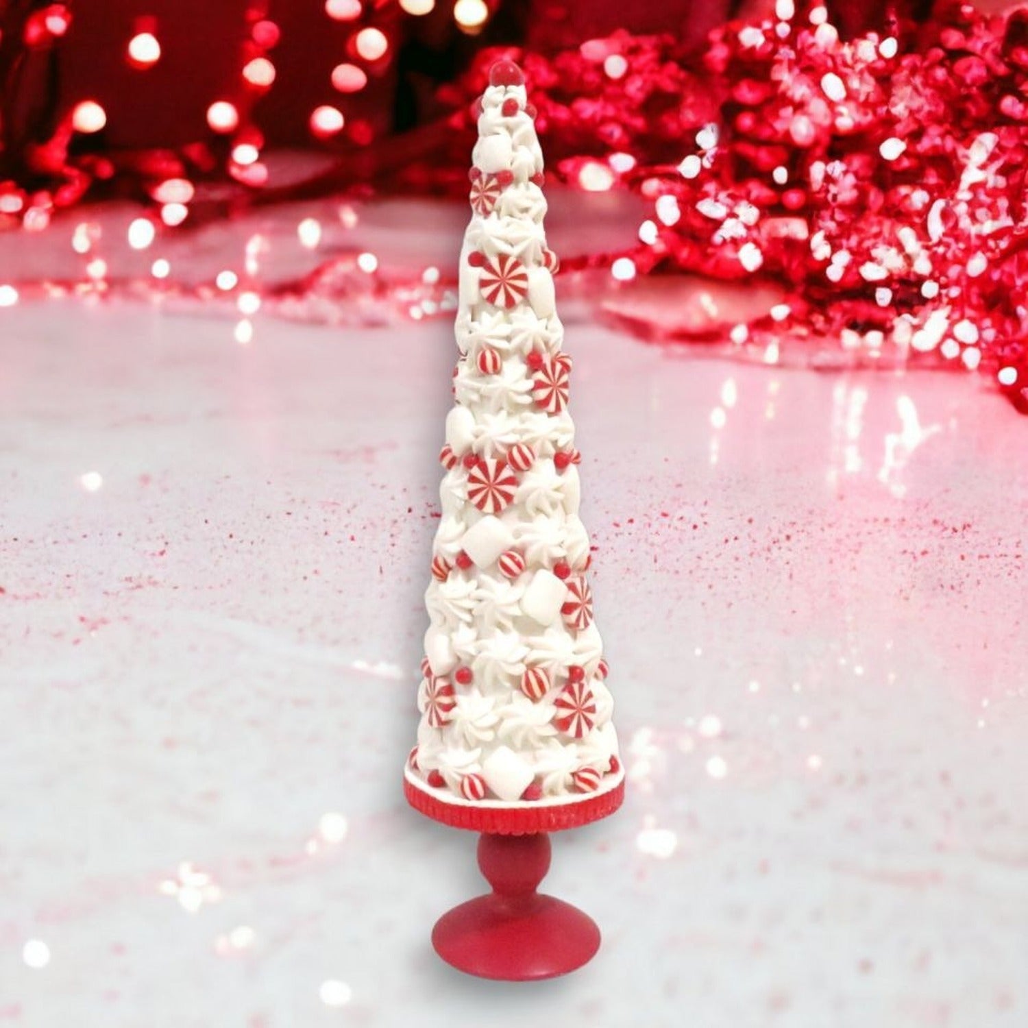 Candy Towne 16-Inch Candy Tree On Red Base