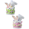 Styro Furry Bunny Bottom in Cake 9.5" Set of 2 Assortment