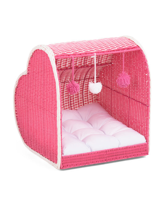 Valentine's Day - 21.5" Heart Cat Hut