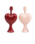 Valentine's Day - 10" Candle Holders - SET OF 2