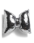 Cupids Valentine - 20" SILVER BOW SHAPED PILLOW