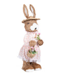 36" Sisal Bunny with Basket