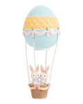 12.25" Bunnies In Hot Air Balloon